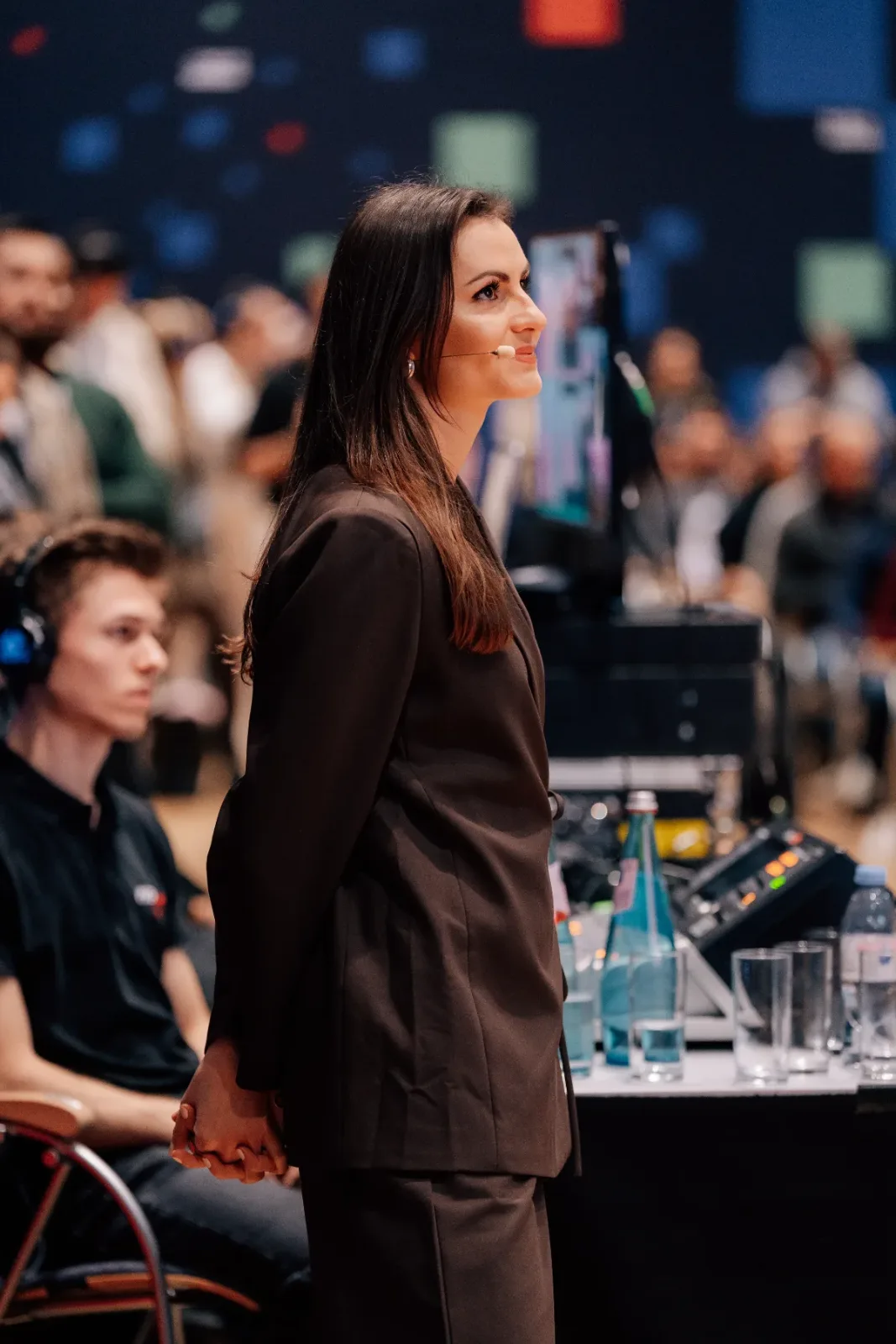 Franziska Grabow auf der Bühne — This is Marketing