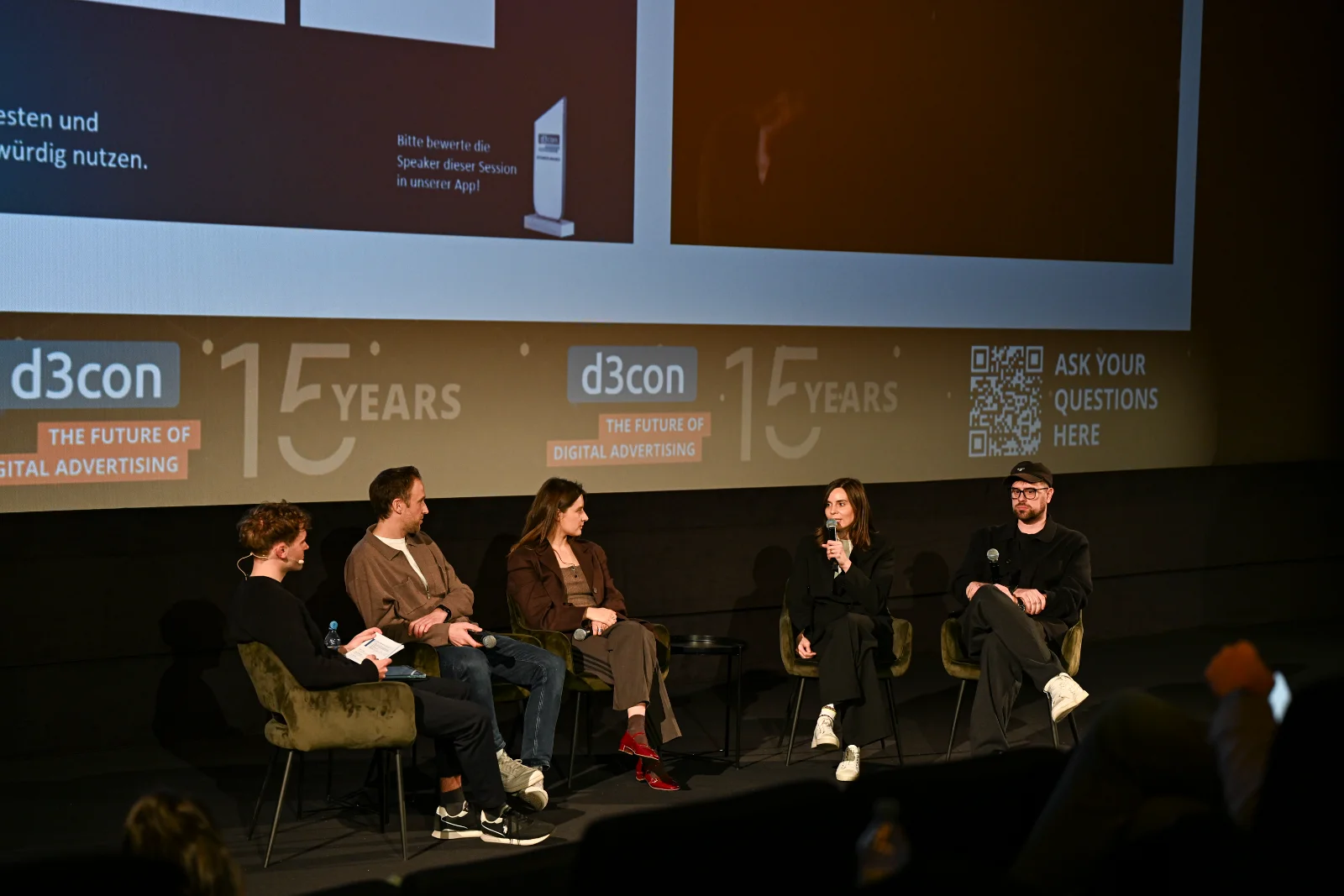 Lili Vogelsang von fredie in einer Panel-Diskussion auf der d3con 2026