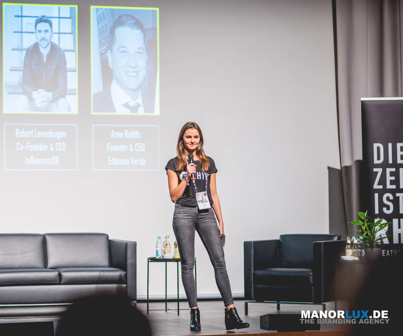 Franziska Grabow bei der RHIVE Konferenz